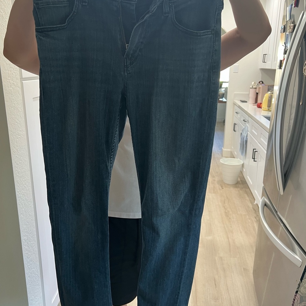 PAIGE Dark Blue Straight Men's Jeans